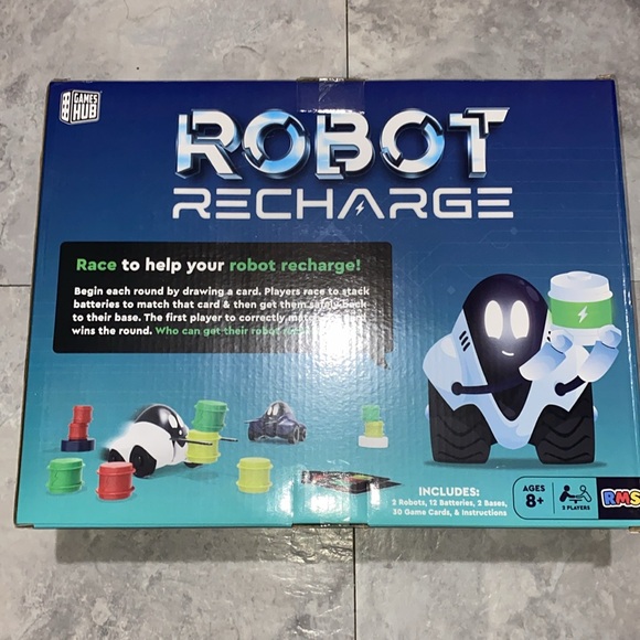 Robot recharge toy set for kids boy or girl brand new game set - Picture 2 of 4